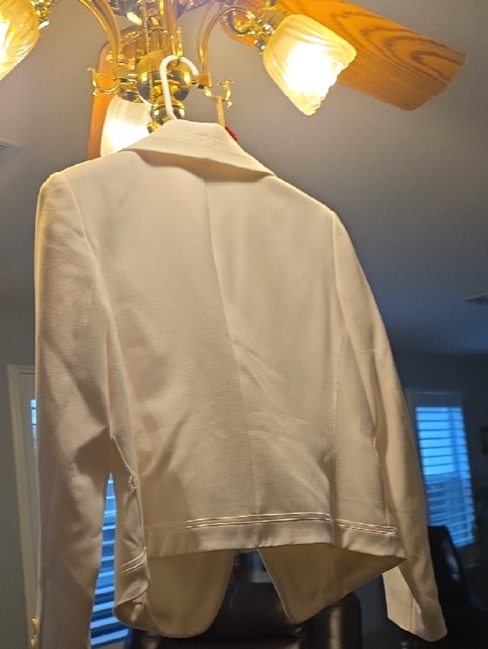Chaus Cream Shawl-Collar Blazer - Picture 5 of 16